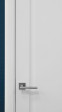 Межкомнатная дверь V-11 ПГ Белый бархат Quest doors