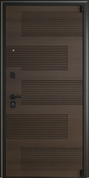 Входная дверь Пандора ФЛЗ-панорама Сандал белый  AGAT